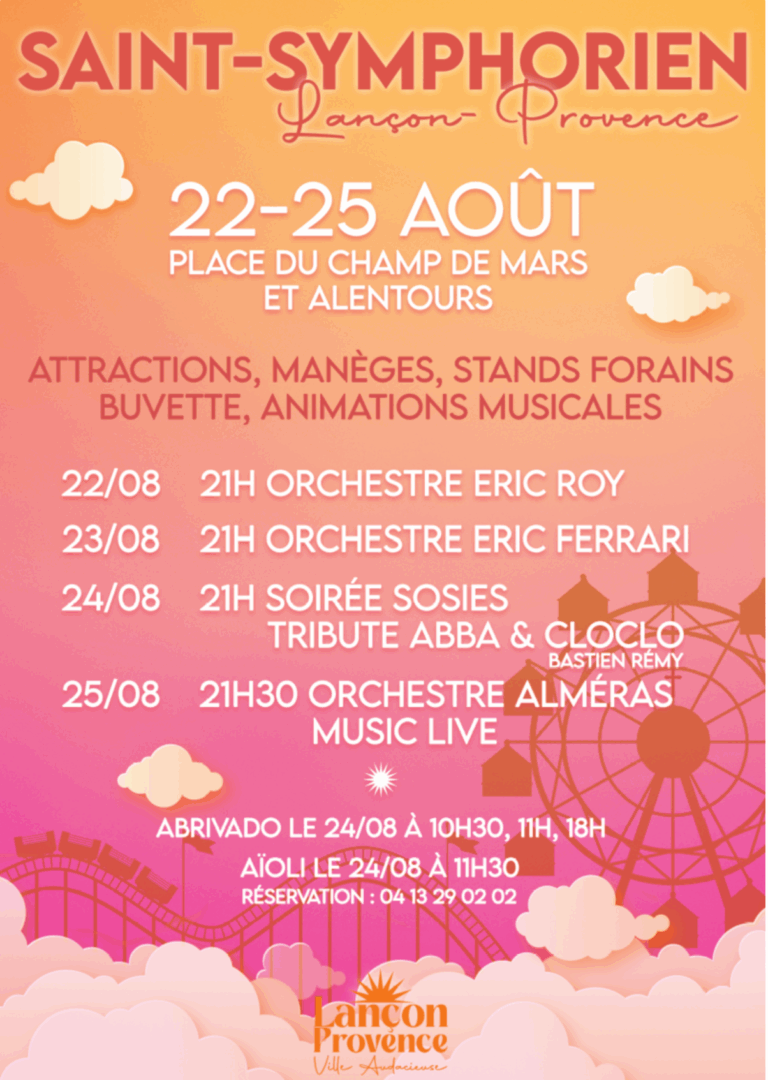 tournée 51 2025 08 24 Fête votive de la Saint-Symphorien e Lançon Provence